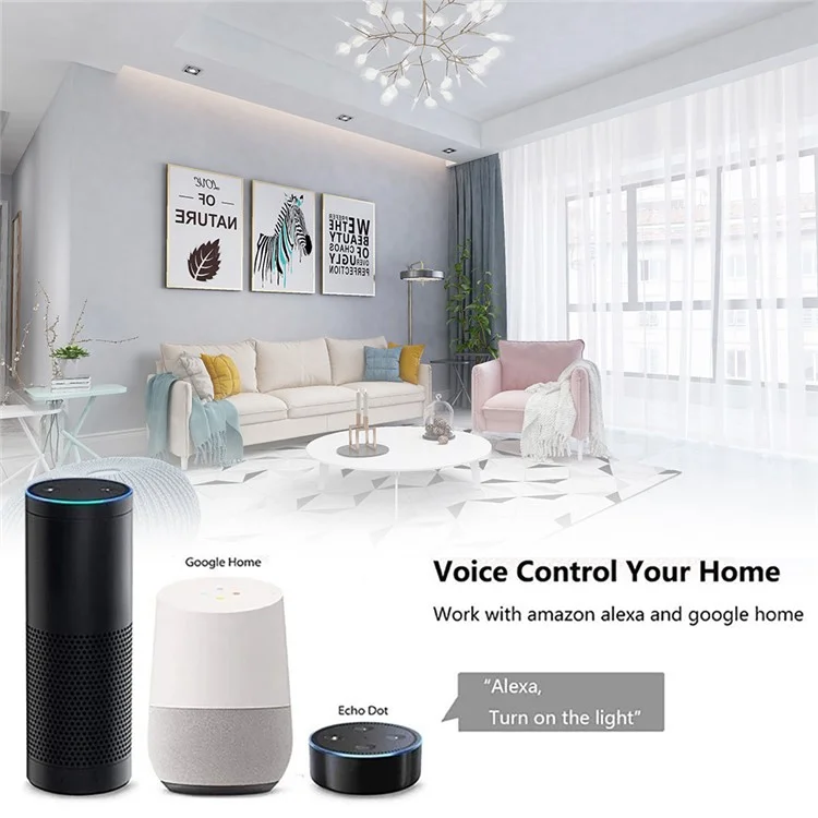 4 Gang WiFi + Bluetooth Smart Touch Wall Switch | NOBBYO Touch Switch | NSH-4GSW-005 - Image 3