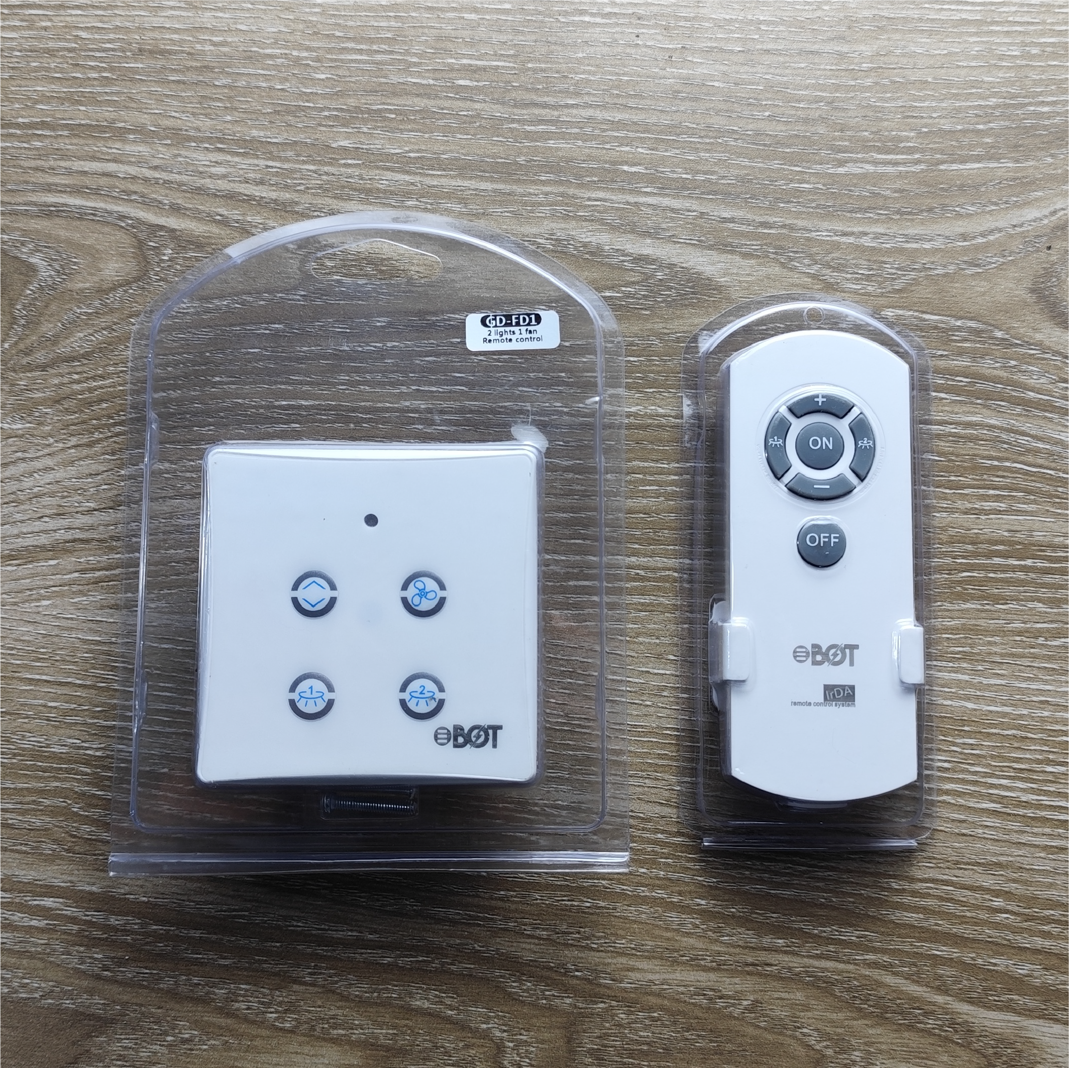 Fan & Light Remote Control Switch | NOBBYO Switch | NSH-FLRS-014 - Image 3