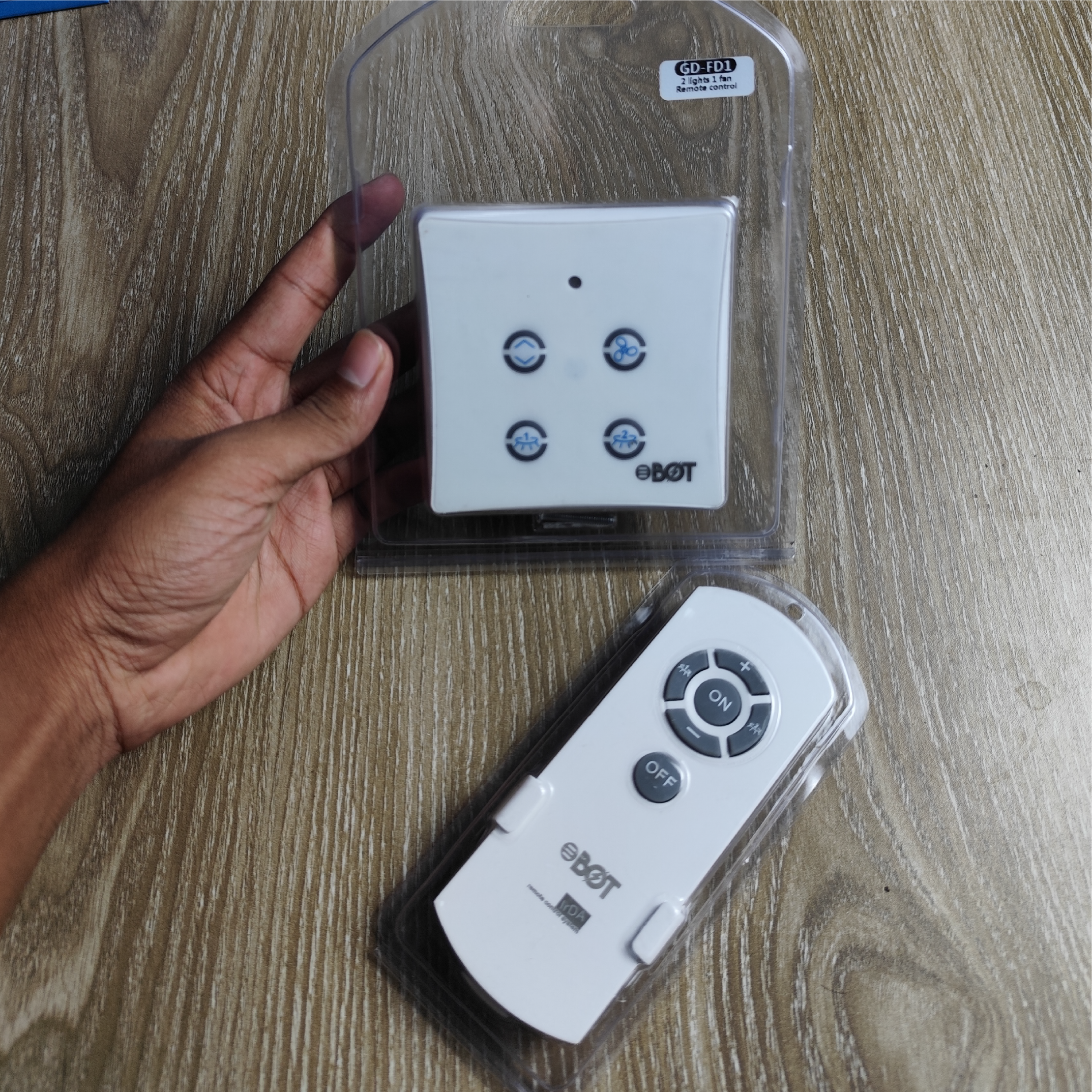 Fan & Light Remote Control Switch | NOBBYO Switch | NSH-FLRS-014 - Image 4